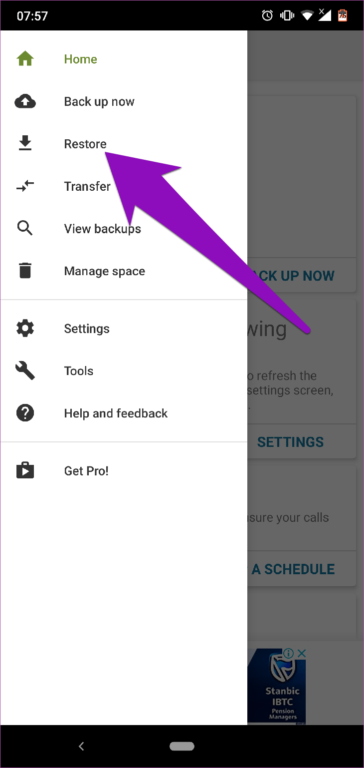 Khôi phục tin nhắn Android Google Drive 28