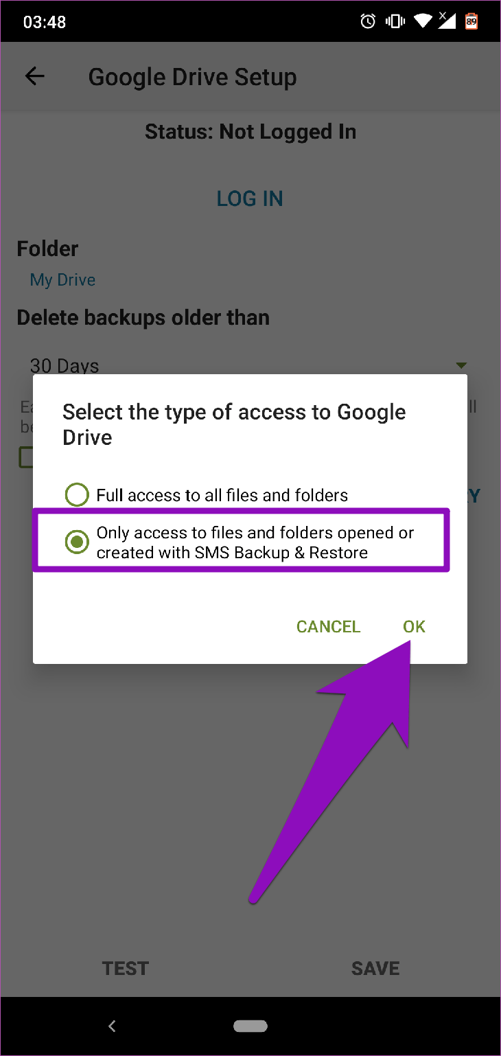 Khôi phục tin nhắn Android Google Drive 18