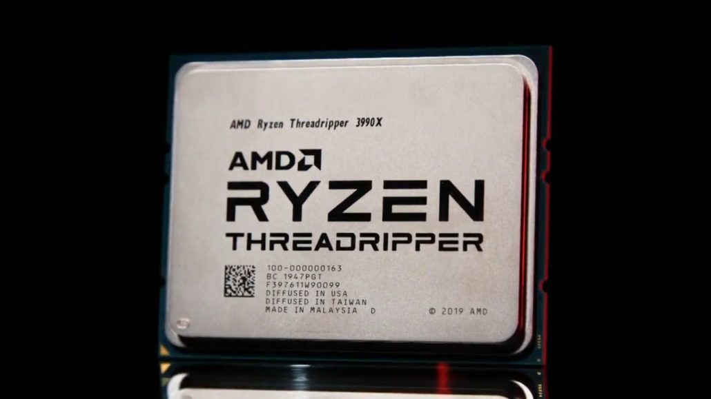 Đây là GIÁM đốc điều hành, Tiến sĩ Lisa Su, giới thiệu các đầu tiên 64 lõi và 128 chủ đề máy tính để bàn của người tiêu dùng bộ vi xử lý Ryzen Threadripper 3990X.