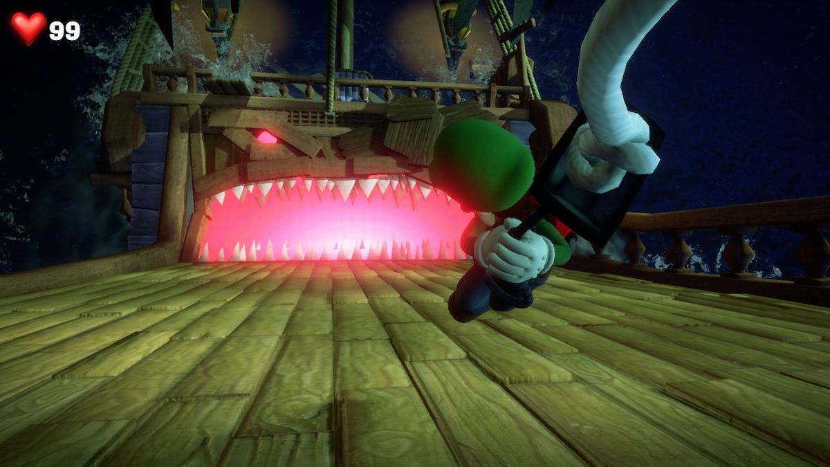 Kiểm tra biệt thự của Luigi 3 trên Nintendo Switch