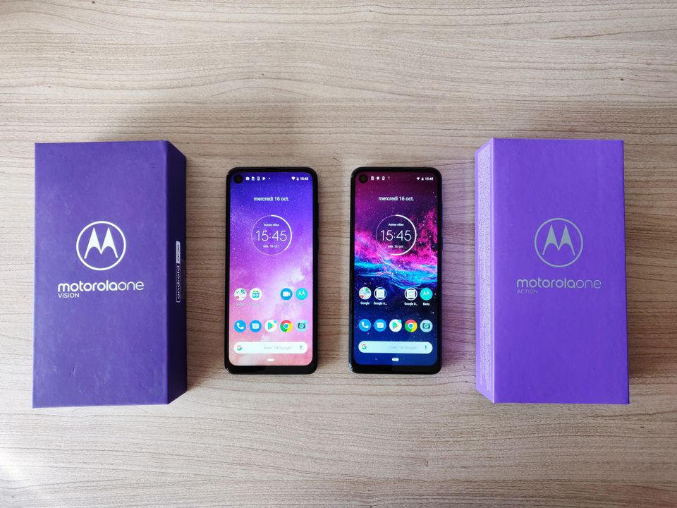 Motorola One Vision và One Action