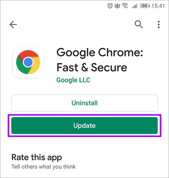 Chrome gửi đến thiết bị của bạn không hoạt động 3