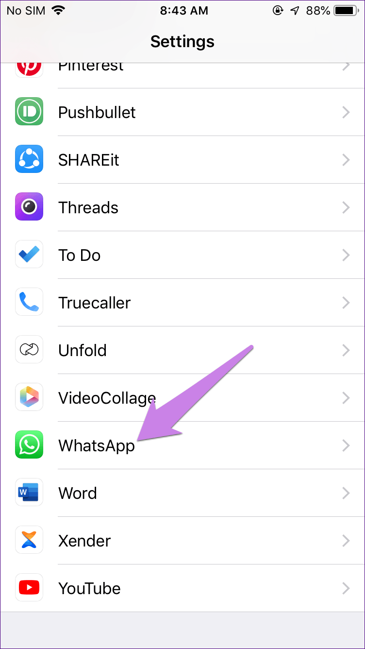 Tin nhắn thoại Whatsapp không hoạt động 5