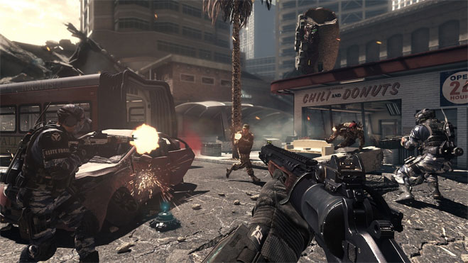 Call of Duty: Ghosts được khen ngợi vì phần chơi mạng xuất sắc, mặc dù bị chỉ trích vì thiếu sáng tạo. Kết quả cũng được coi là đáng thất vọng (Ảnh: Sinh sản)