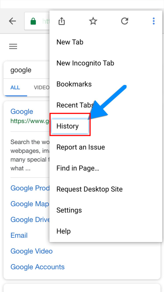 Cách xóa tất cả lịch sử tìm kiếm trên Google