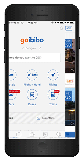 Goibibo Android tốt nhất để lập kế hoạch chuyến đi ở Ấn Độ