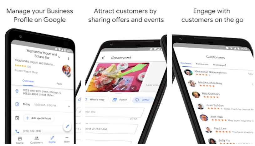 Google Doanh nghiệp của tôi - Kết nối với khách hàng của bạn