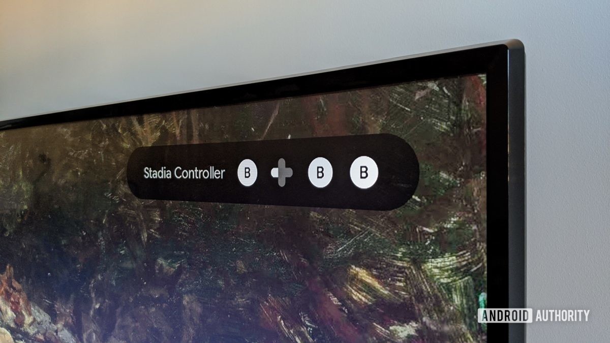 Cách xóa văn bản Chromecast Ultra của Google Stadia Controller