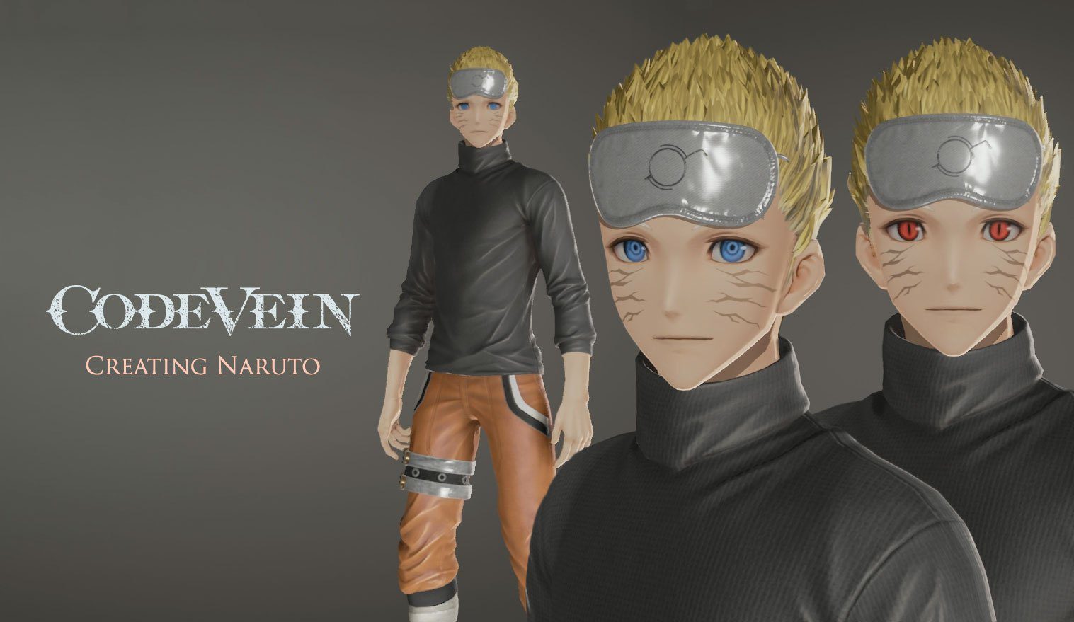 Cách tạo Naruto trong Code Vein từ nhân vật tạo