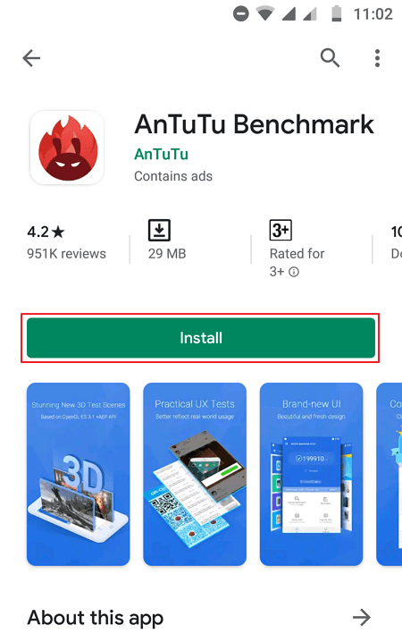 Cách kiểm tra Điểm AnTuTu Android 1