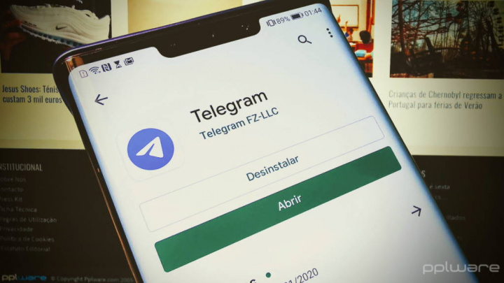 Khóa mật khẩu bảo mật Telegram Android