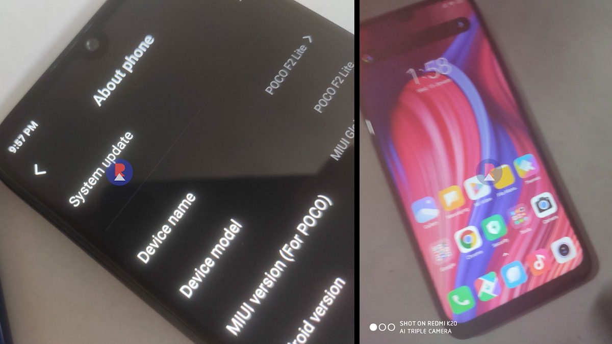 Poco F2 Lite Alleged Live Images Surface Online, Tipped to Have Snapdragon 765, 6GB RAM, and 5,000mAh Battery