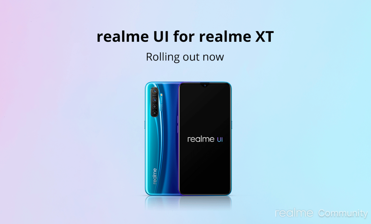 Android 10 (Giao diện người dùng Realme) cho Realme XT