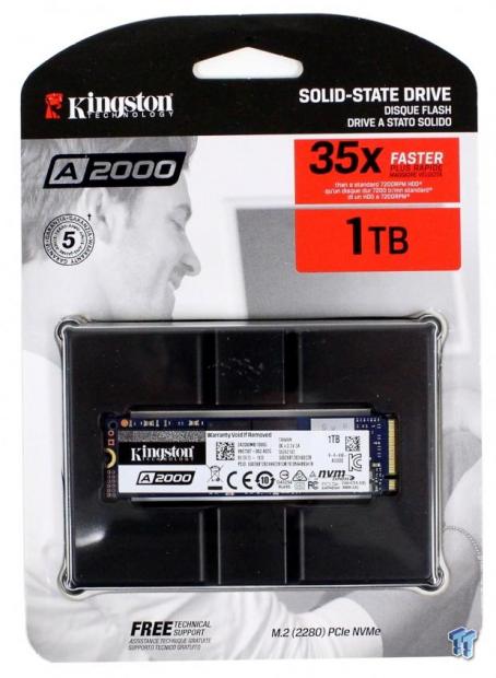 Ổ SSD Kingston A2000, M2 NVMe giá cả phải chăng