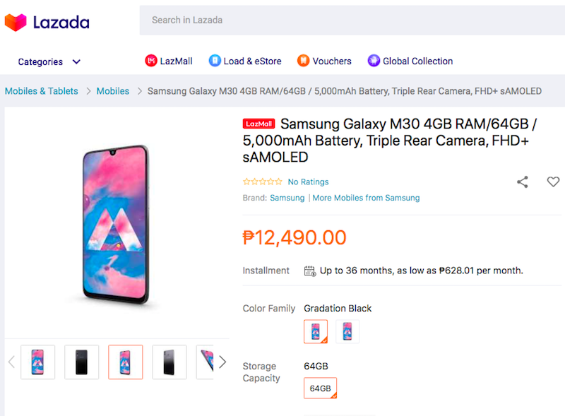 Samsung Galaxy M30 sẽ đến Philippines vào ngày 29 tháng 8