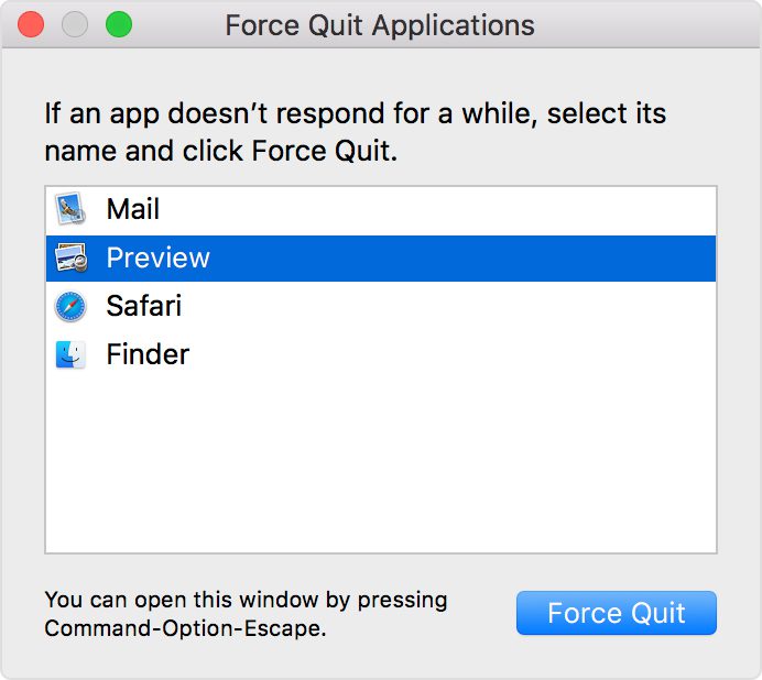 Sửa hệ thống của bạn đã hết bộ nhớ ứng dụng Mac