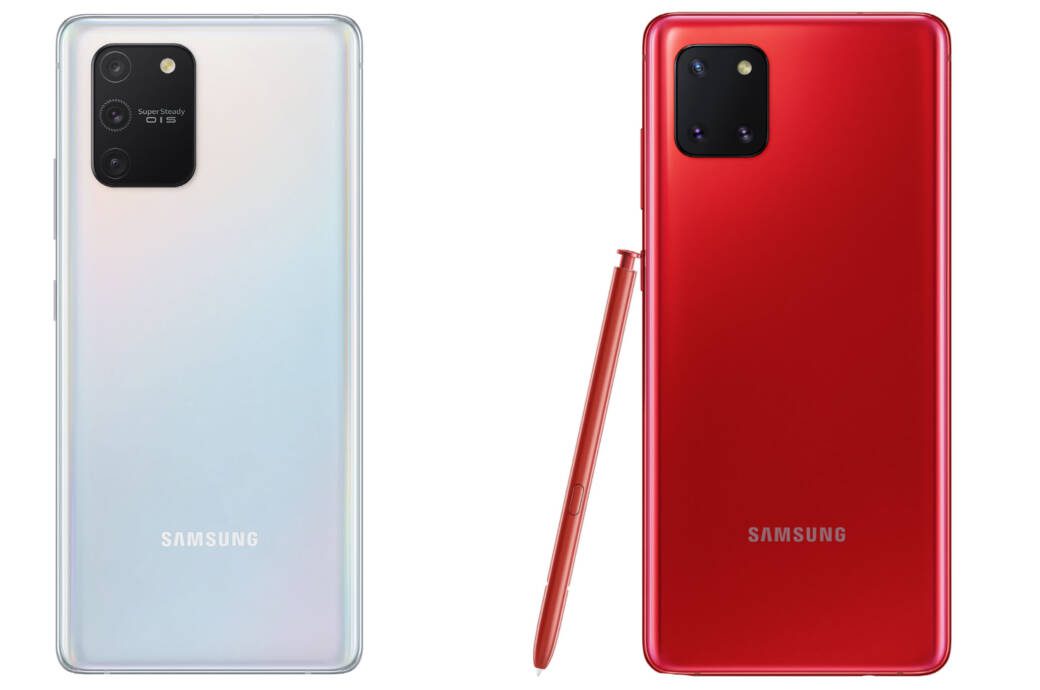 Samsung Galaxy S10 Lite und das Galaxy Note 10 Lite