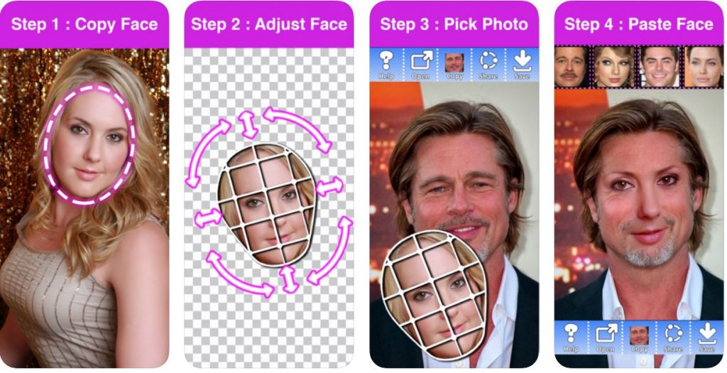   Ứng dụng cắt và dán khuôn mặt tốt nhất Android / iPhone