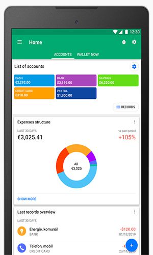 Ví tiền - Trình theo dõi tài chính và Apk Premium Planner cho Android