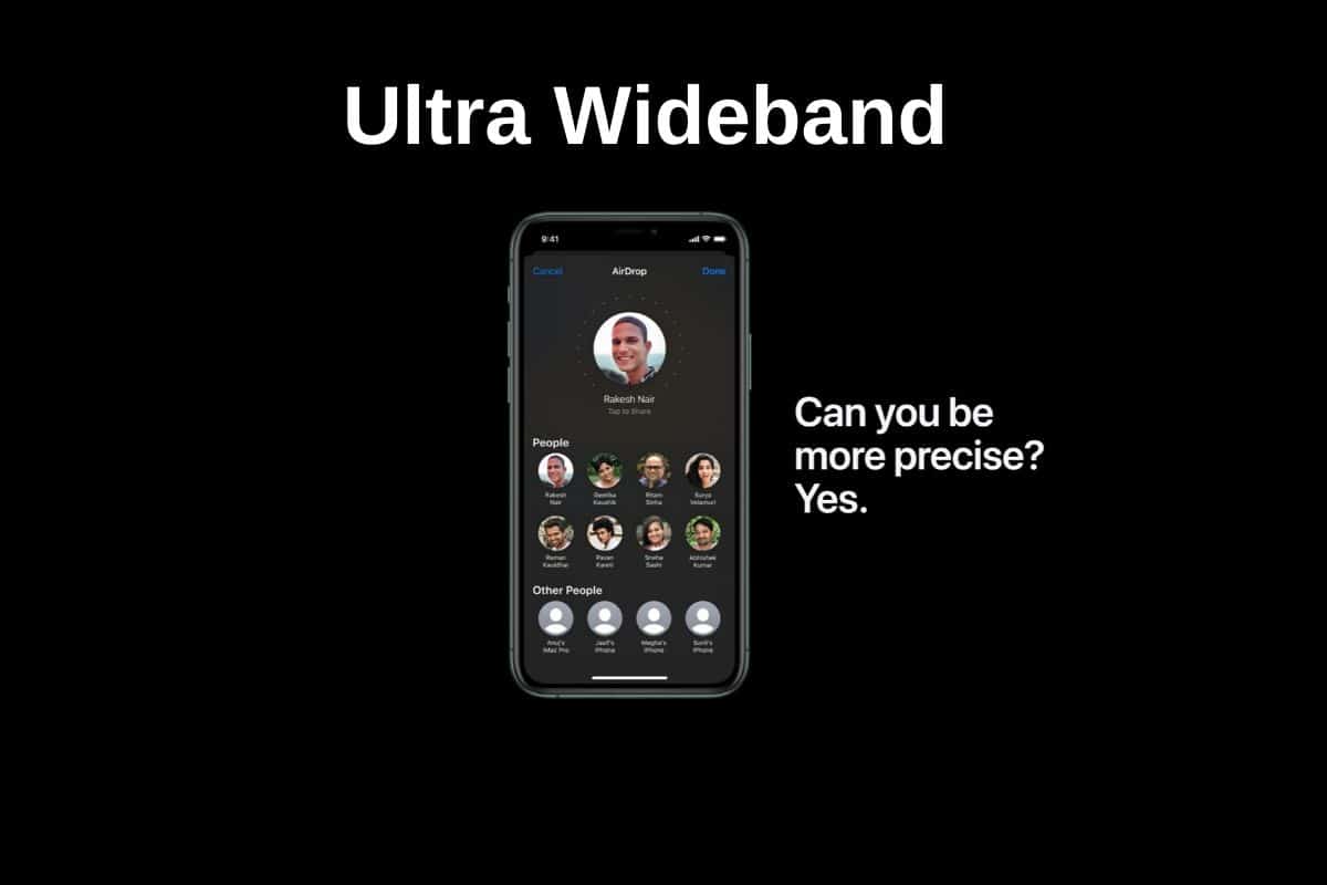 Apple  iPhone 11 Pro Ultra Wideband UWB chính xác AirDrop