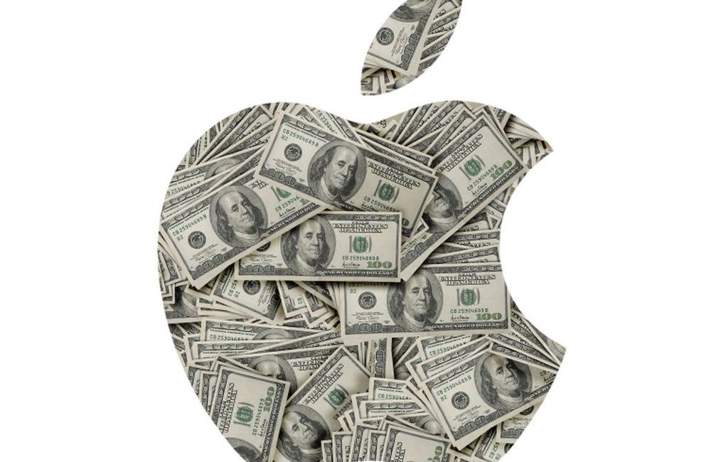 apple pomme dollars Revenus Apple : une moyenne de 1 milliard de dollars par jour dans le trimestre des fêtes