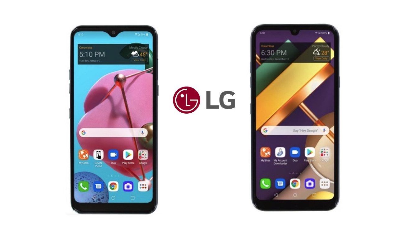 LG L555DL and L455DL Budget Phones