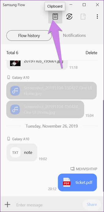 Ứng dụng điện thoại Microsoft của bạn Vs Samsung Flow 17