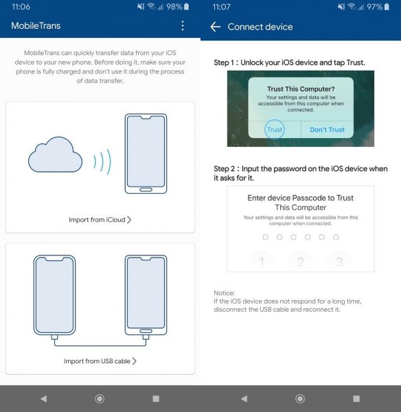 Wondershare'den MobileTrans ile iOS'tan Android'e kolayca geçiş yapın 2