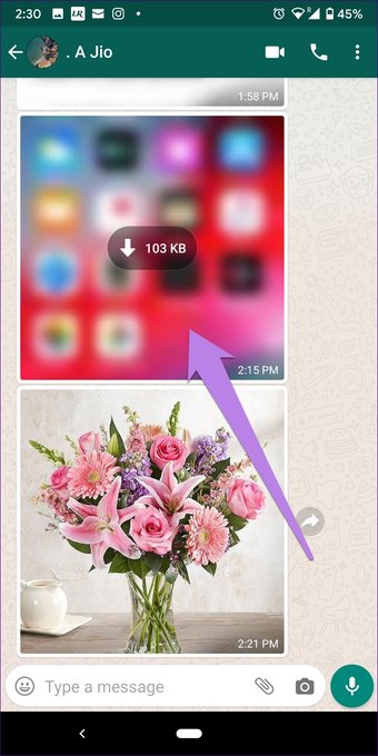 Xóa ảnh Whatsapp Iphone Android 8