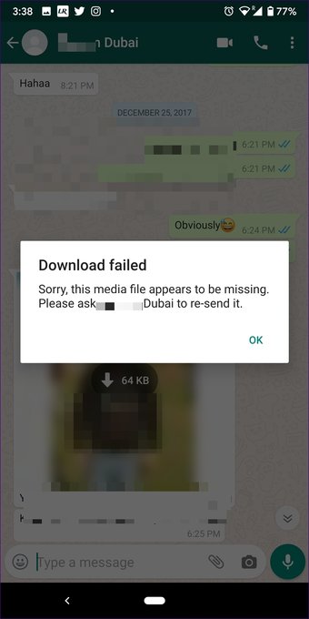Xóa ảnh Whatsapp Iphone Android 18