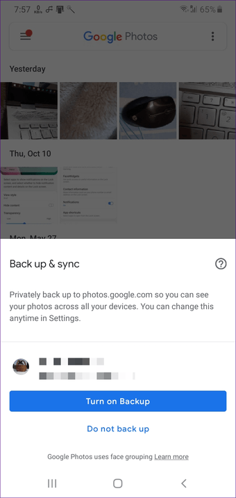 Xóa tài khoản Google Photos khỏi ứng dụng 3