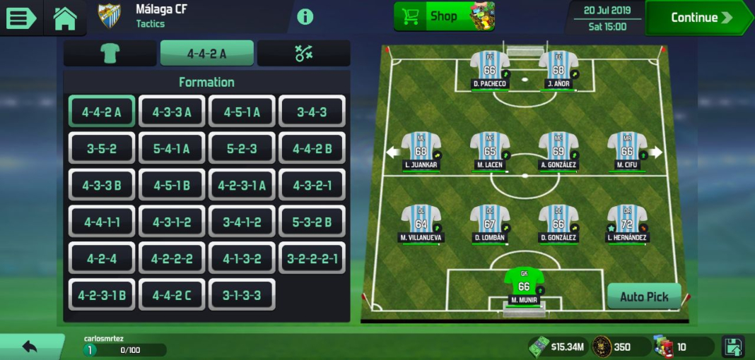 bóng đá-manager-android-game