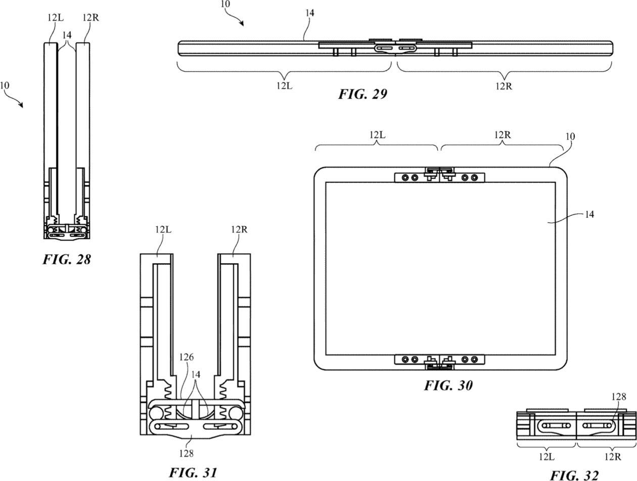 Bằng sáng chế của Apple che màn hình có thể gập lại