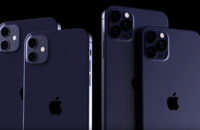 iPhone 12 Mockup Navy Blue