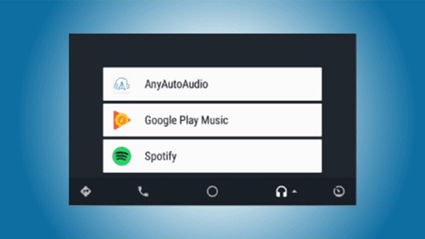Trình phát nhạc Android Auto - anyautoaudio