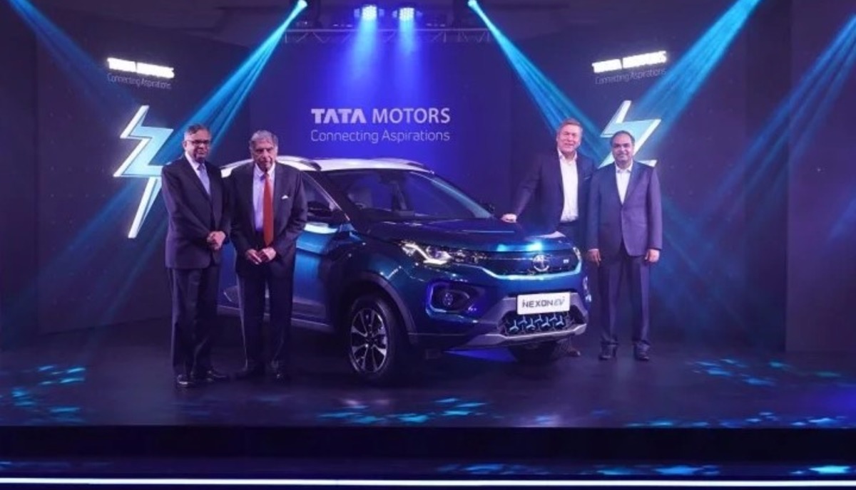 Hindistan Electric Motor Show 2020 Tata Nexon EV