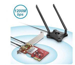 Card mạng WiFi PCIe BrosTrend 1200Mbps