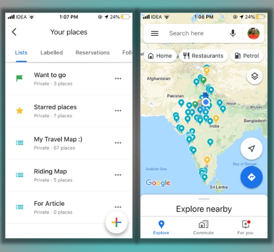 Google Maps 10 Fitur Tersembunyi Daftar Perjalanan