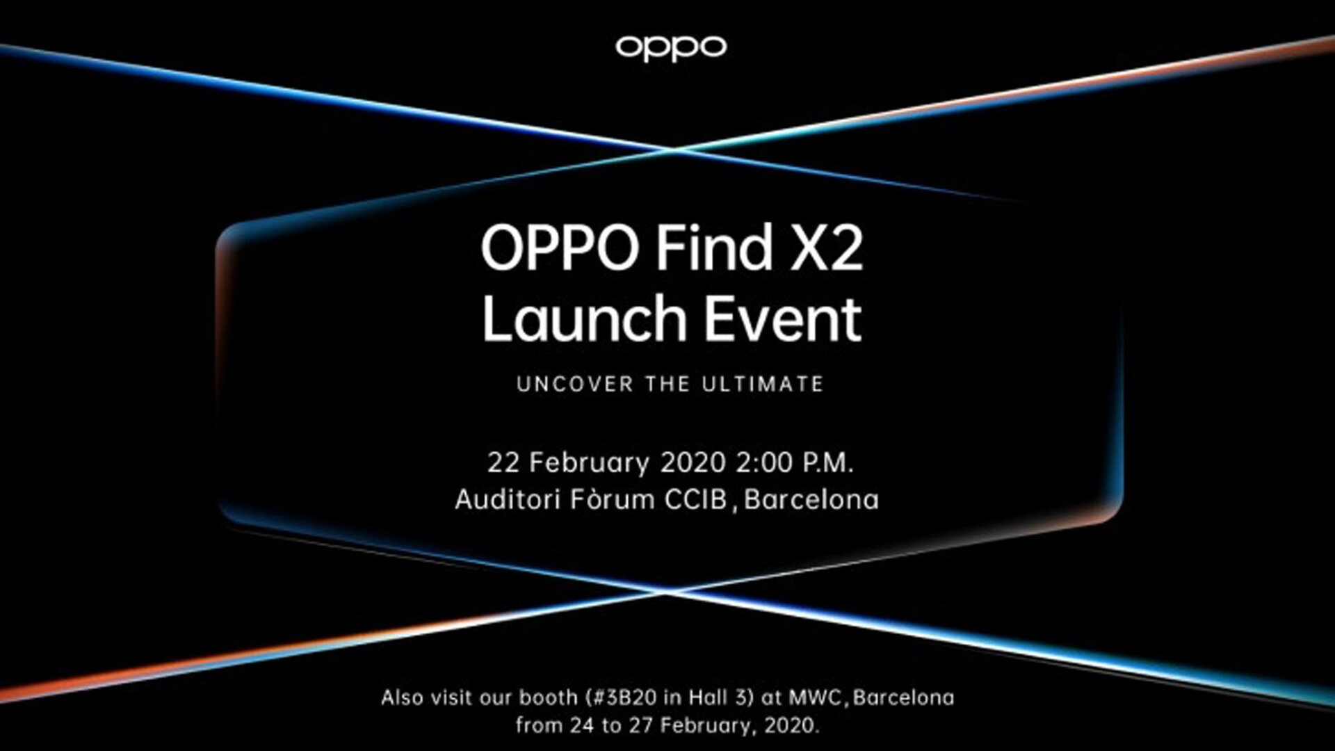 Thông báo của Oppo Find X2