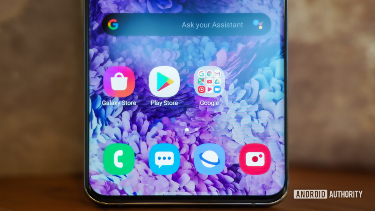 Samsung Galaxy Giao diện người dùng S20 Ultra Android 10 2