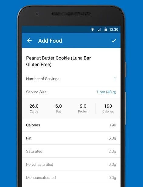 Ứng dụng tốt nhất Tương tự như Ứng dụng theo dõi cân nặng cho Android - Cơ sở dữ liệu MyFitnessPal