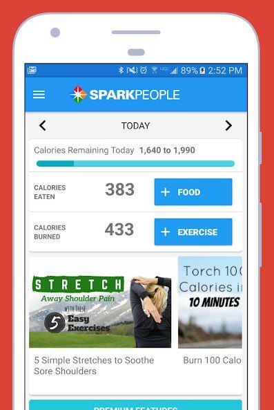 Ứng dụng tốt nhất Tương tự như Ứng dụng theo dõi cân nặng cho Android - Theo dõi SparkP People