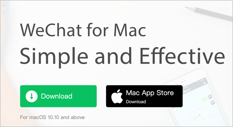 WeChat cho máy tính để bàn Mac