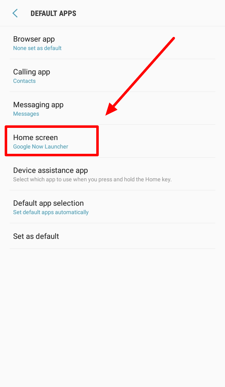 Cách thay đổi Trình khởi chạy Android trên thiết bị của bạn - Thay đổi Bước khởi chạy mặc định 5