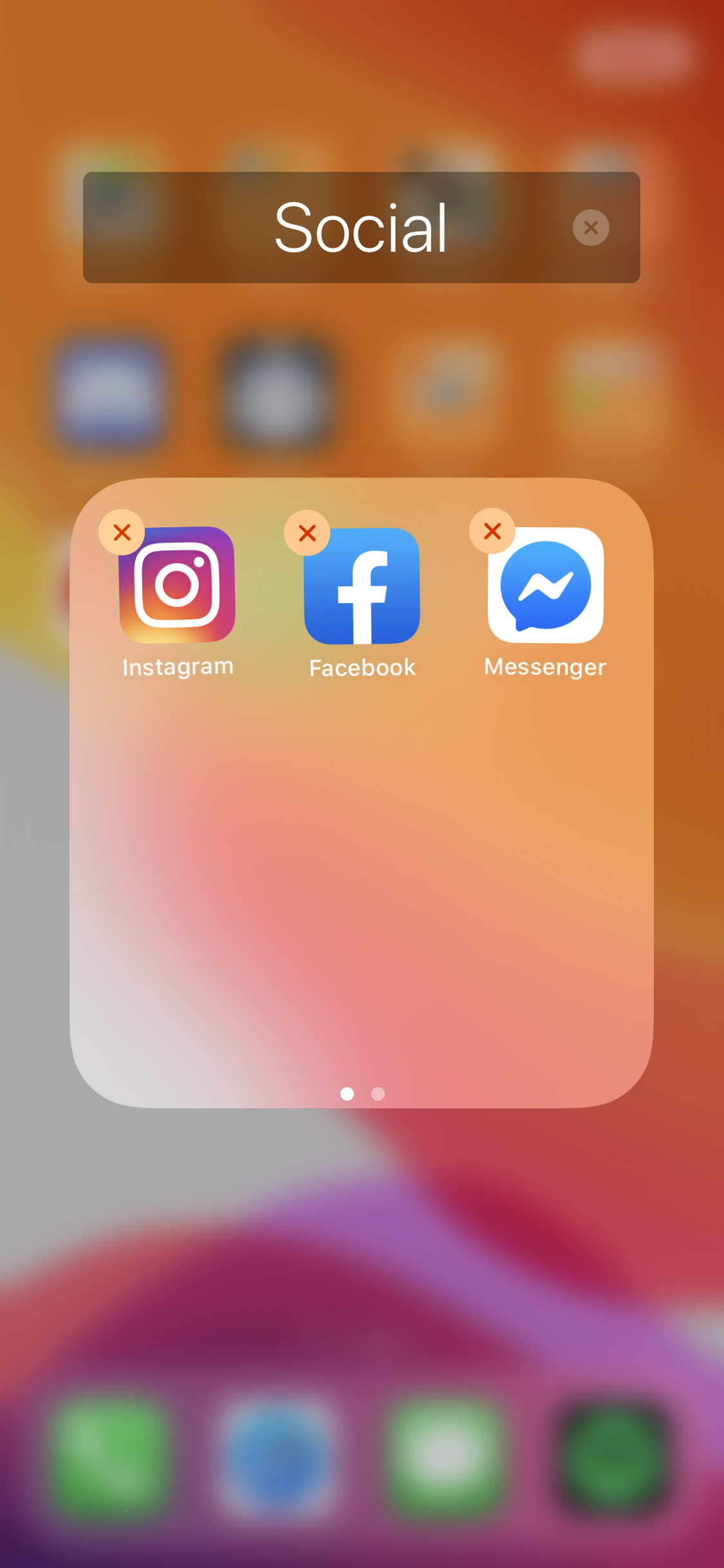 Messenger Giữ sự cố trên iOS