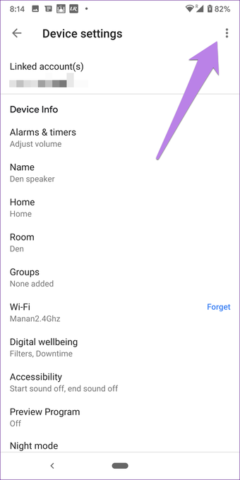Google home mini đặt lại đèn xanh 6