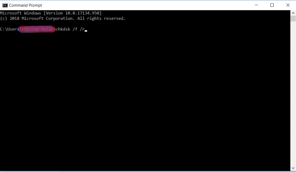 chkdsk /f /r "class="wp-image-2690"srcset="https://www.wibidata.com/storage/201/08/chkdsk-1024x597.png 1024w, https://www.wibidata.com /storage/201/08/chkdsk-1024x597.png 1024w.com/storage/2019/08/chkdsk-300x175.png 300w, https://www.wibidata.com/storage/2019/08/chkdsk-768x448.png 768w, https://www.wibidata.com/ storage / 2019 /08/chkdsk-696x406.png 696w, https://www.wibidata.com/storage/2019/08/chkdsk-1068x623.png 1068w, https: //www.wibidata.com/storage / 2019/08/chkdsk -720x420.png 720w, https://www.wibidata.com/storage/201/08/chkdsk.png 1101w "size =" (max-width: 1024px) 100vw, 1024px