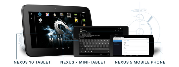 nexus-nethunter-thiết bị-