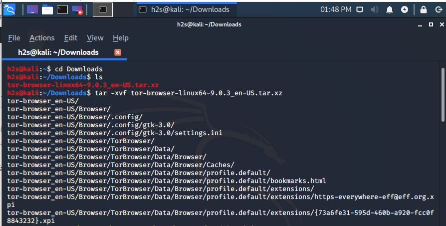 Installing tor browser on kali server not found tor browser hidra