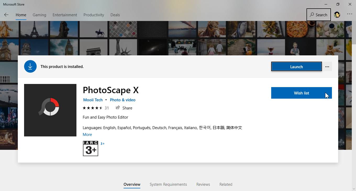 Chuyển đổi hình ảnh bằng Photoscape X 10